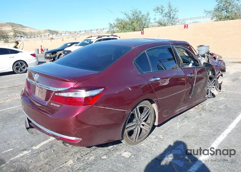 2017 Honda Accord Sport z USA, uszkodzony, nr VIN 1HGCR2F57HA072449